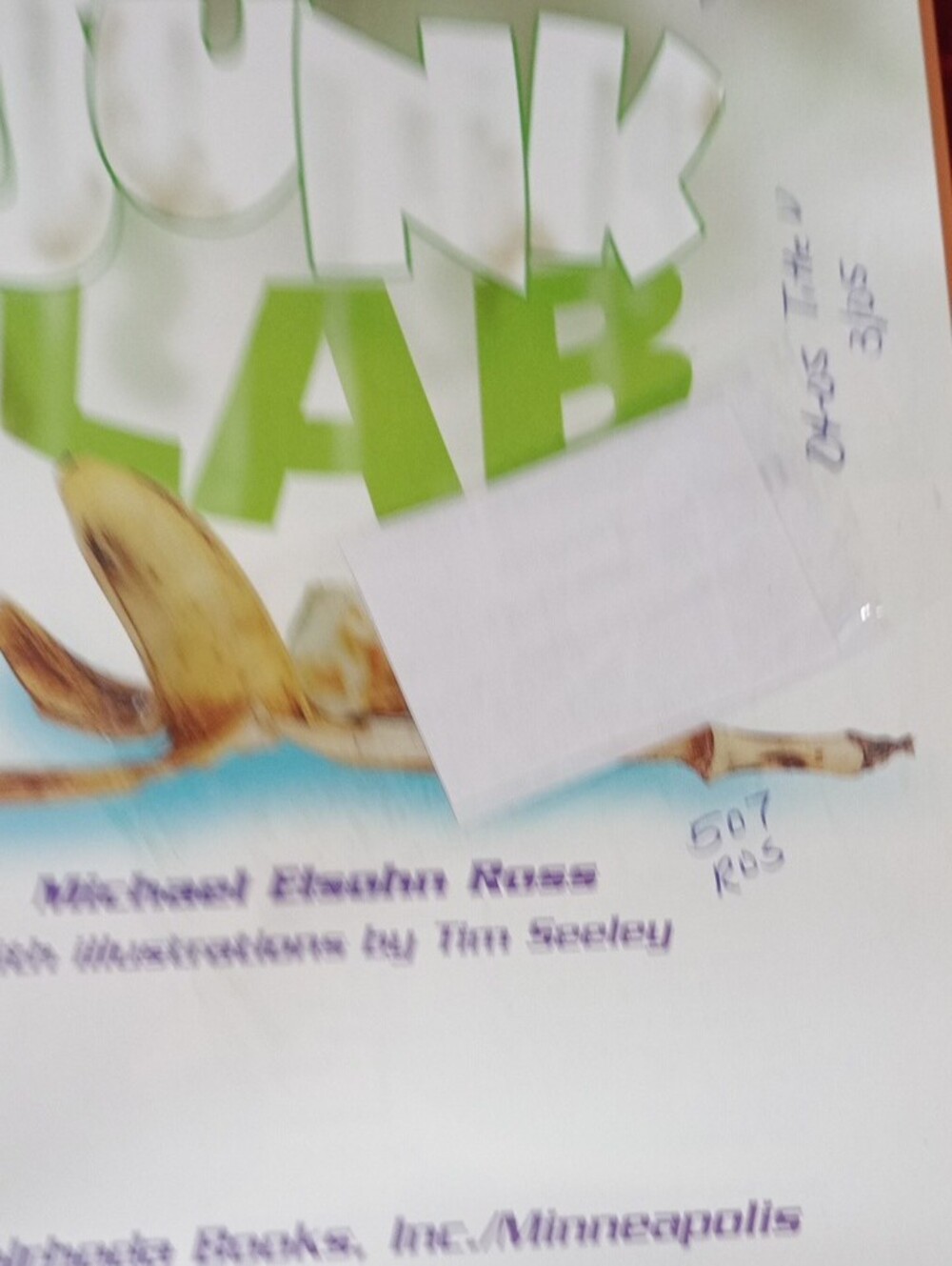 Junk Lab Science Activity Book - Yellow - Picture 3 of 16